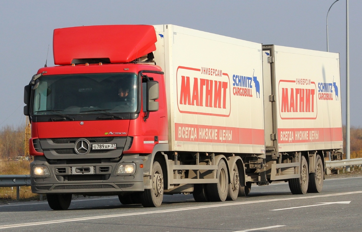 Ивановская область, № О 789 АР 37 — Mercedes-Benz Actros ('2009) 2536