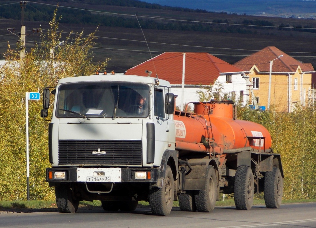 Волгоградская область, № Т 716 РУ 34 — МАЗ-53371