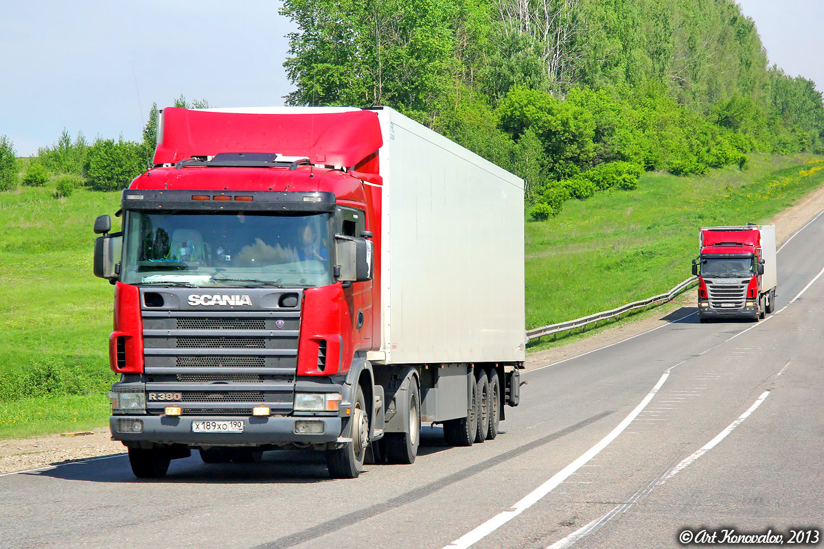 Московская область, № Х 189 ХО 190 — Scania ('1996) R380