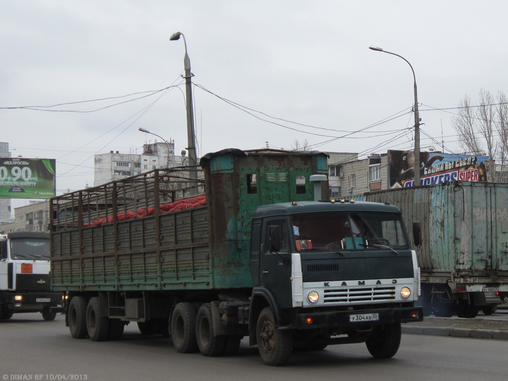 Астраханская область, № У 304 АВ 30 — КамАЗ-5410