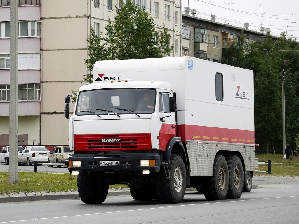 Ханты-Мансийский автоном.округ, № М 155 АМ 186 — КамАЗ-43114-15 [43114R]