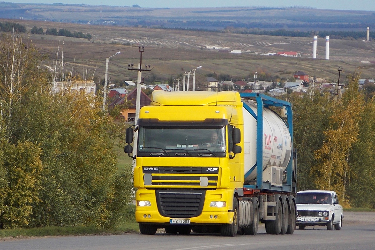 Латвия, № FC-8288 — DAF XF105 FT