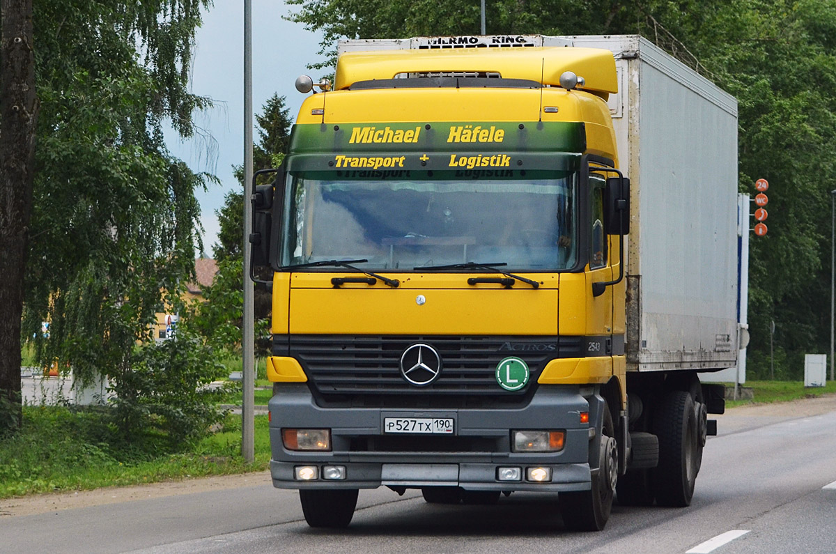 Московская область, № Р 527 ТХ 190 — Mercedes-Benz Actros ('1997) 2543