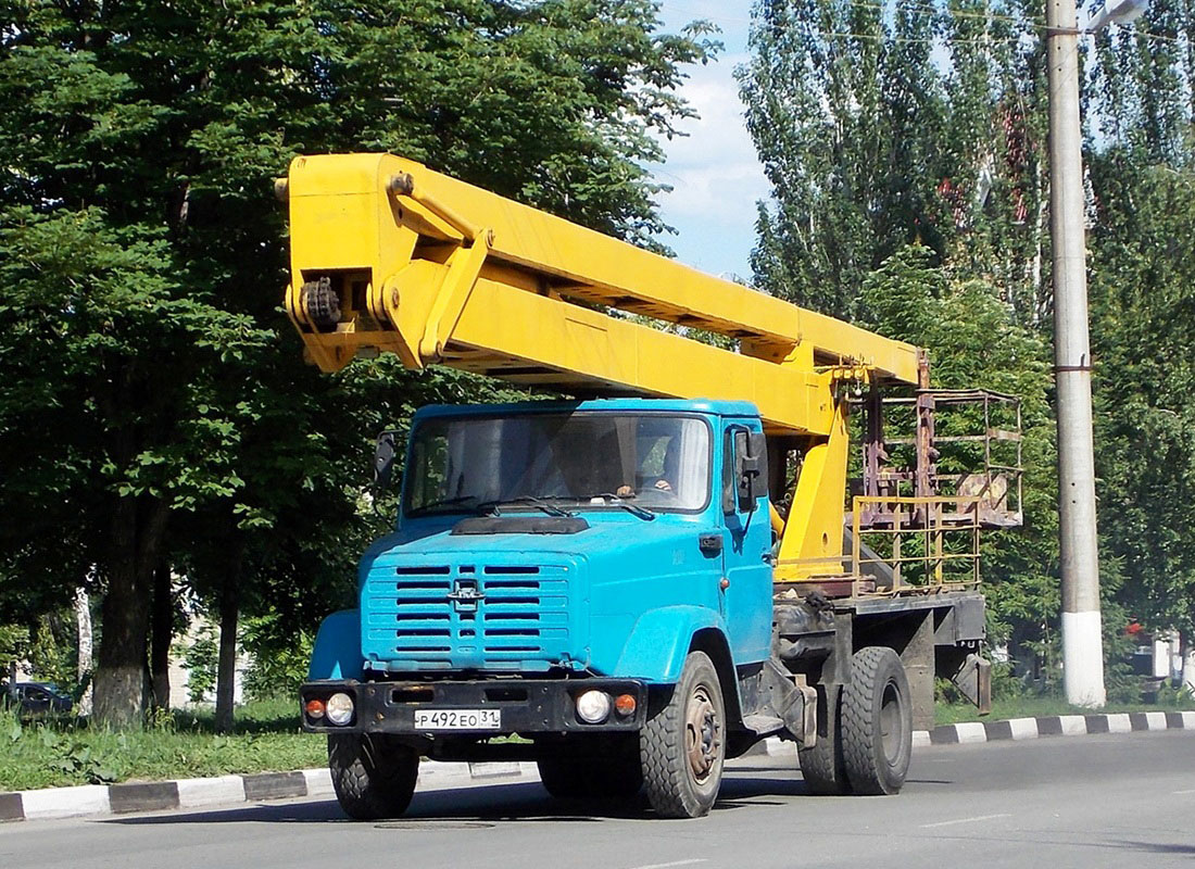 Белгородская область, № Р 492 ЕО 31 — ЗИЛ-433362