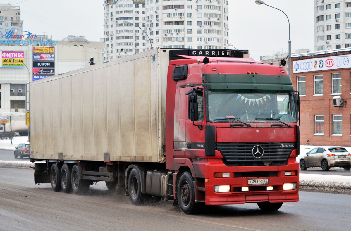 Краснодарский край, № К 393 РЕ 93 — Mercedes-Benz Actros ('1997) 1848