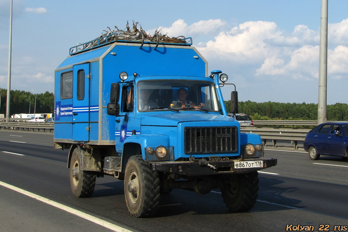 Санкт-Петербург, № В 867 ОТ 178 — ГАЗ-33081 «Садко»