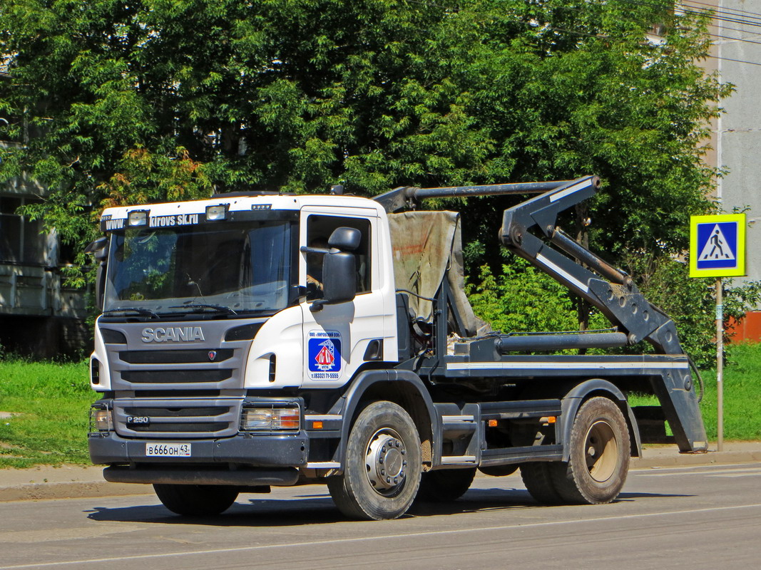 Кировская область, № В 666 ОН 43 — Scania ('2011) P250