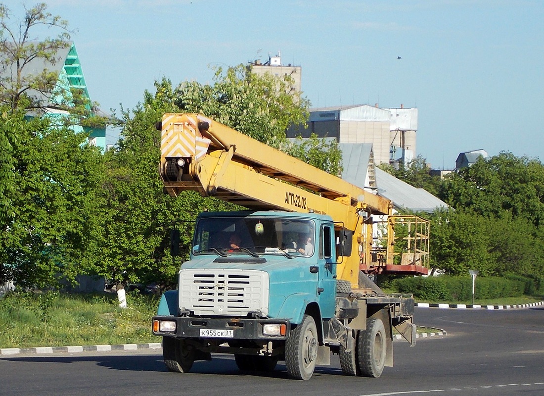 Белгородская область, № К 955 СК 31 — ЗИЛ-433362