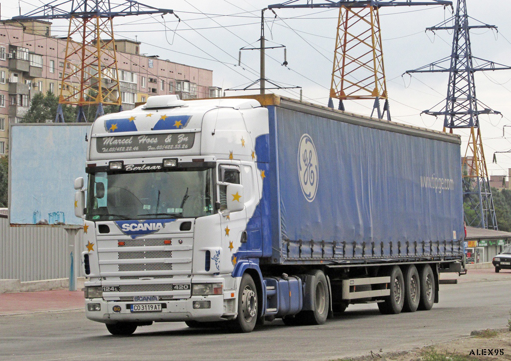 Болгария, № CO 3119 AT — Scania ('1996) R124L