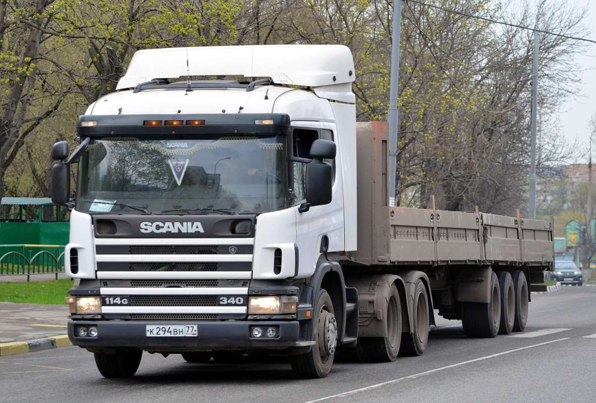 Москва, № К 294 ВН 77 — Scania ('1996) P114G