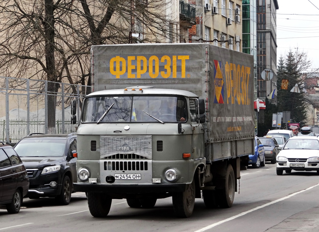 Львовская область, № М 2454 ОН — IFA W50L/SP