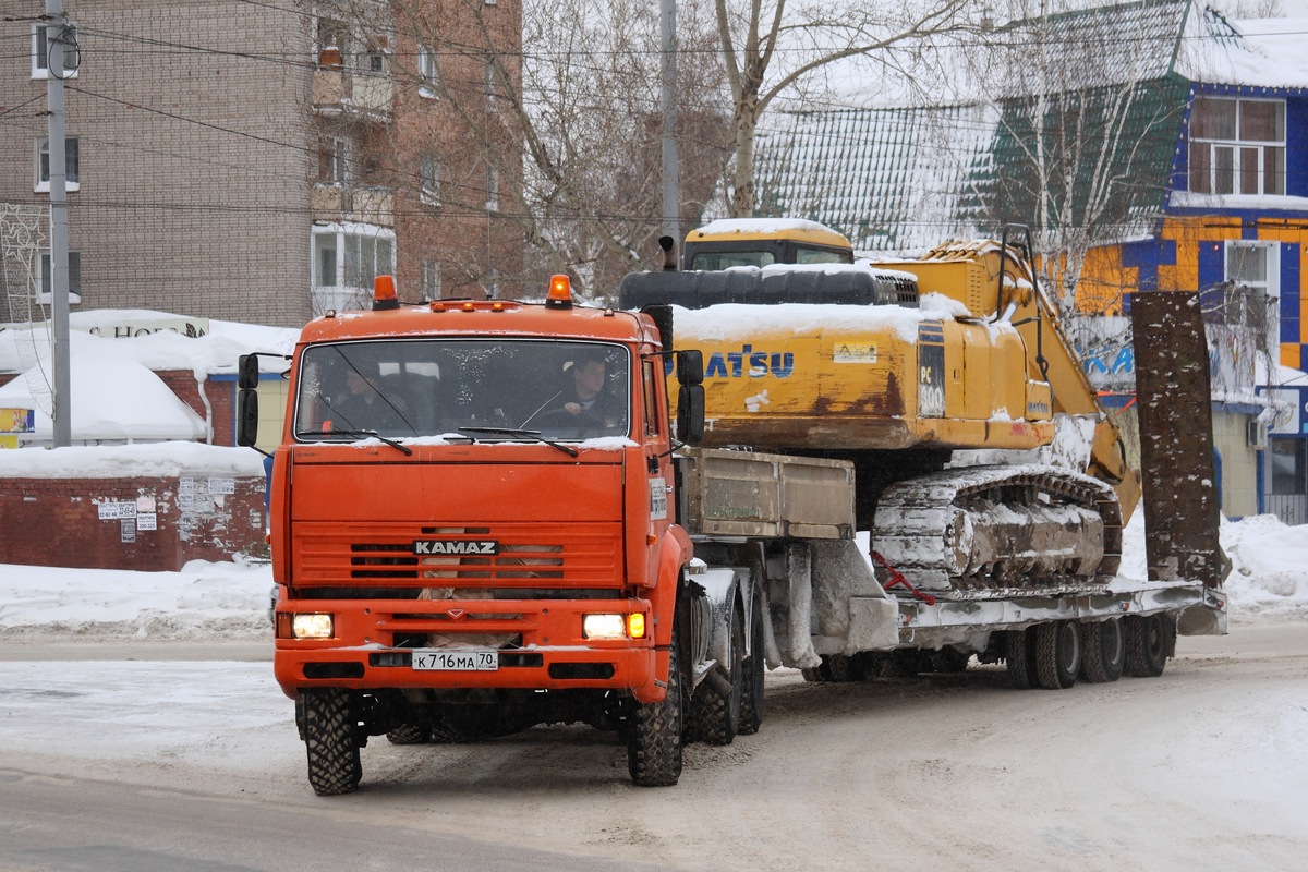 Томская область, № К 716 МА 70 — КамАЗ-65225 [652250]