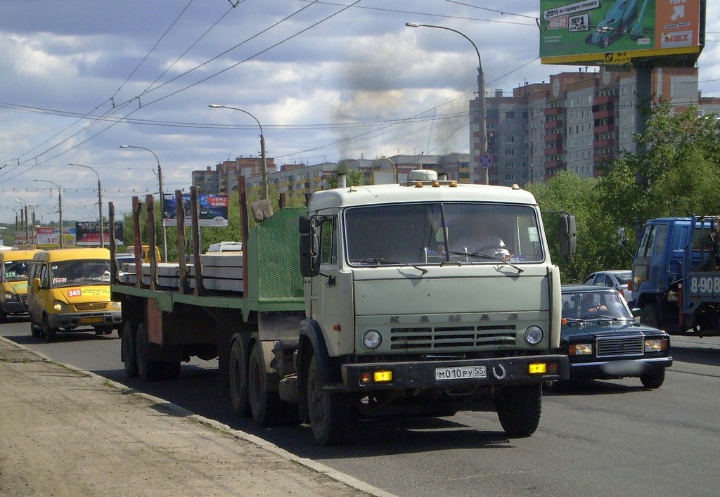 Омская область, № М 010 РУ 55 — КамАЗ-5410