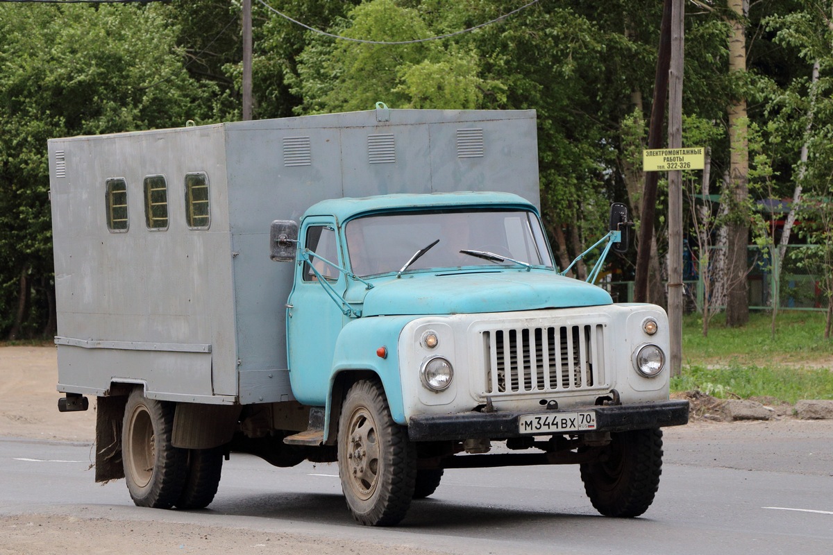 Томская область, № М 344 ВХ 70 — ГАЗ-52-01