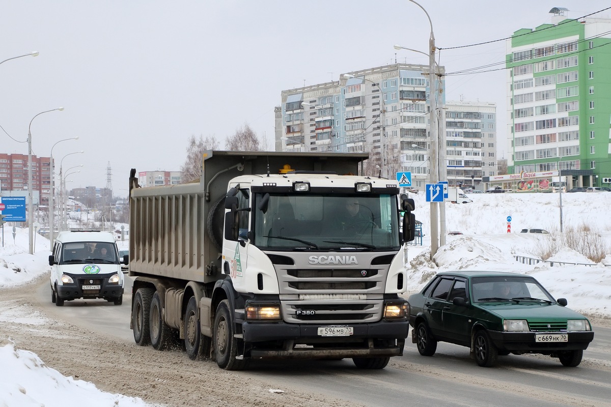 Томская область, № Е 596 МВ 70 — Scania ('2011) P380