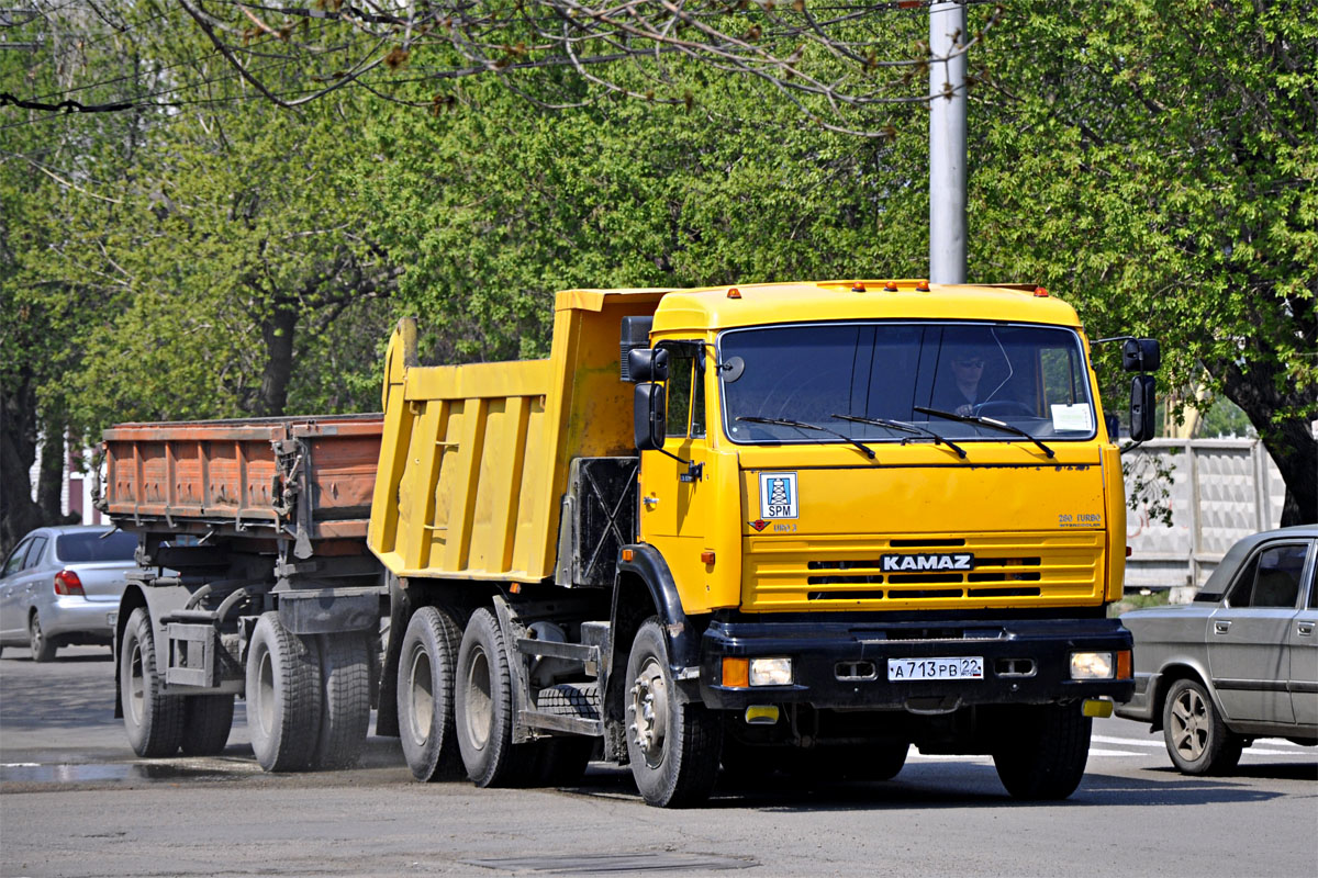 Алтайский край, № А 713 РВ 22 — КамАЗ-65115-62