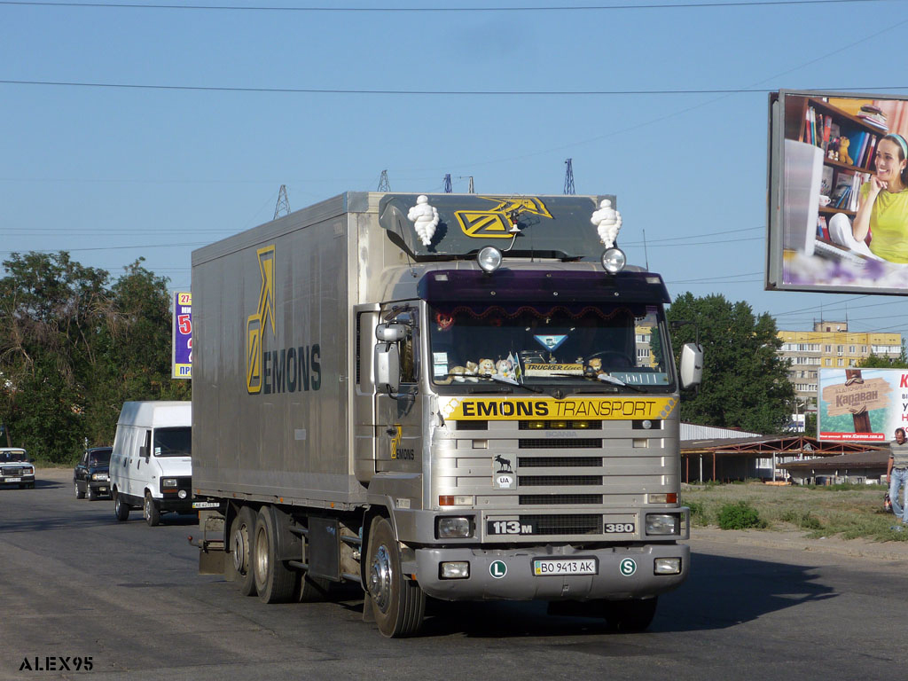 Тернопольская область, № ВО 9413 АК — Scania (III) R113M