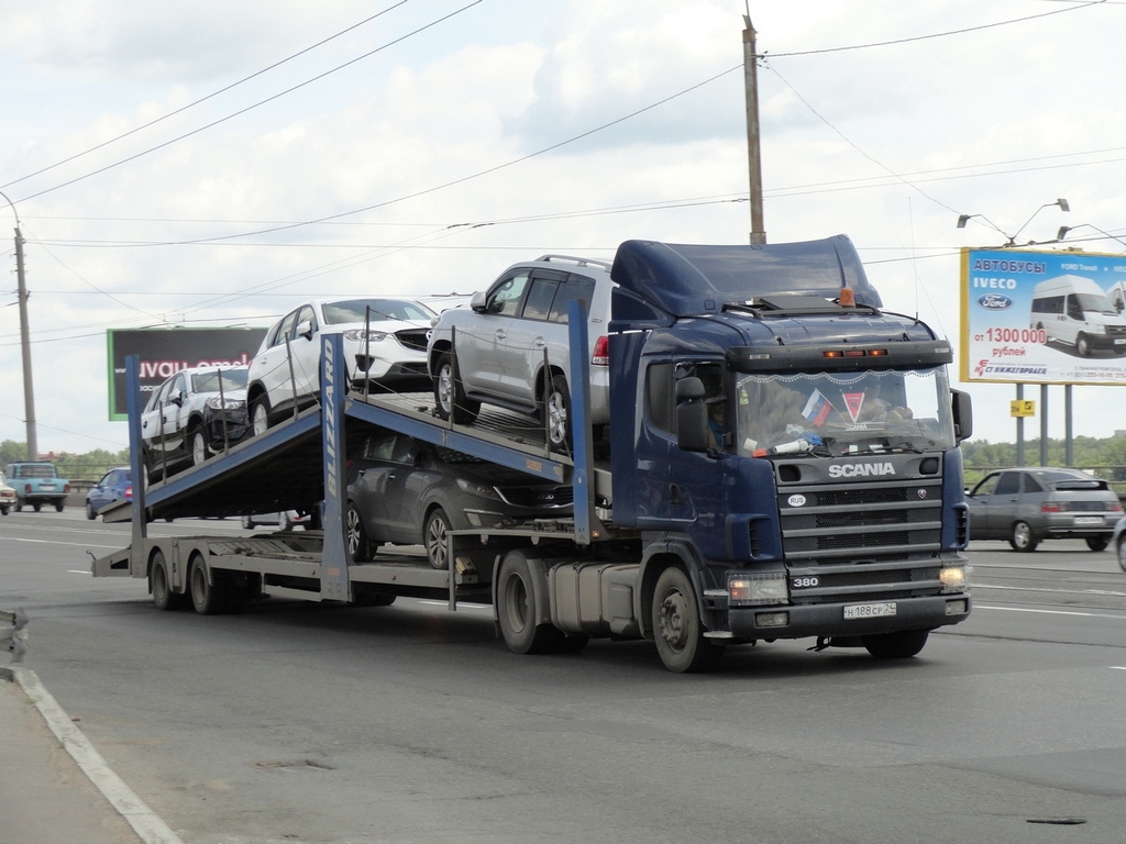 Красноярский край, № Н 188 СР 24 — Scania ('1996) R380