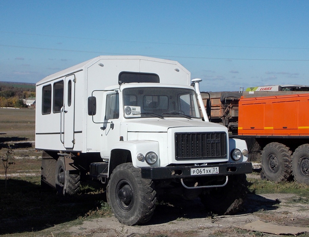 Белгородская область, № Р 061 ХК 31 — ГАЗ-33081 «Садко»