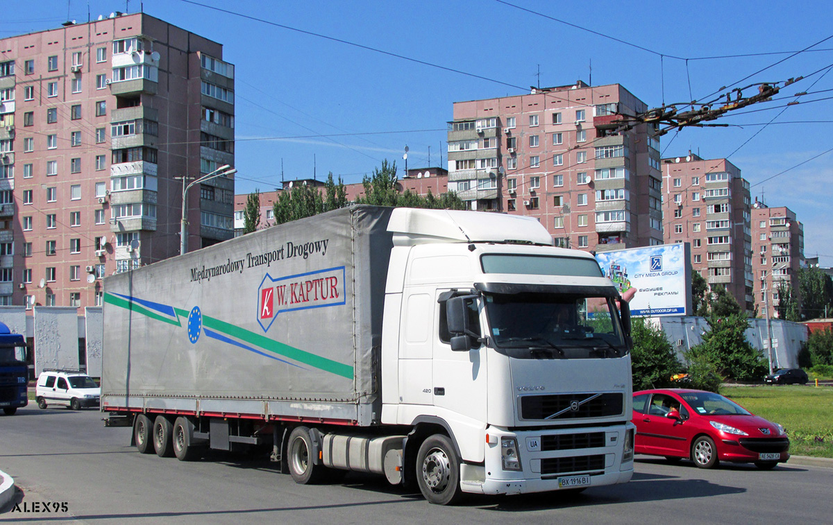 Хмельницкая область, № ВХ 1916 ВІ — Volvo ('2002) FH12.420