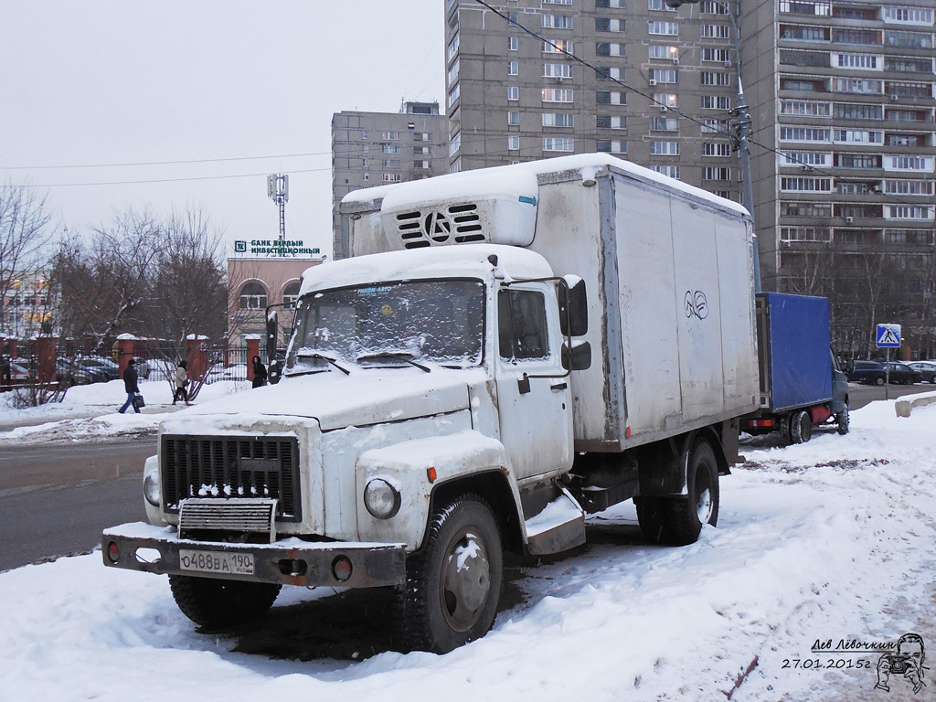 Московская область, № О 488 ВА 190 — ГАЗ-3309