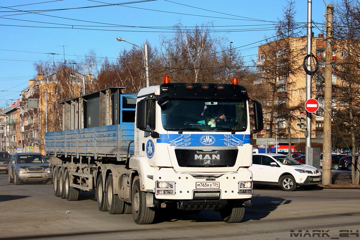 Красноярский край, № М 765 КХ 124 — MAN TGS ('2007) 33.480