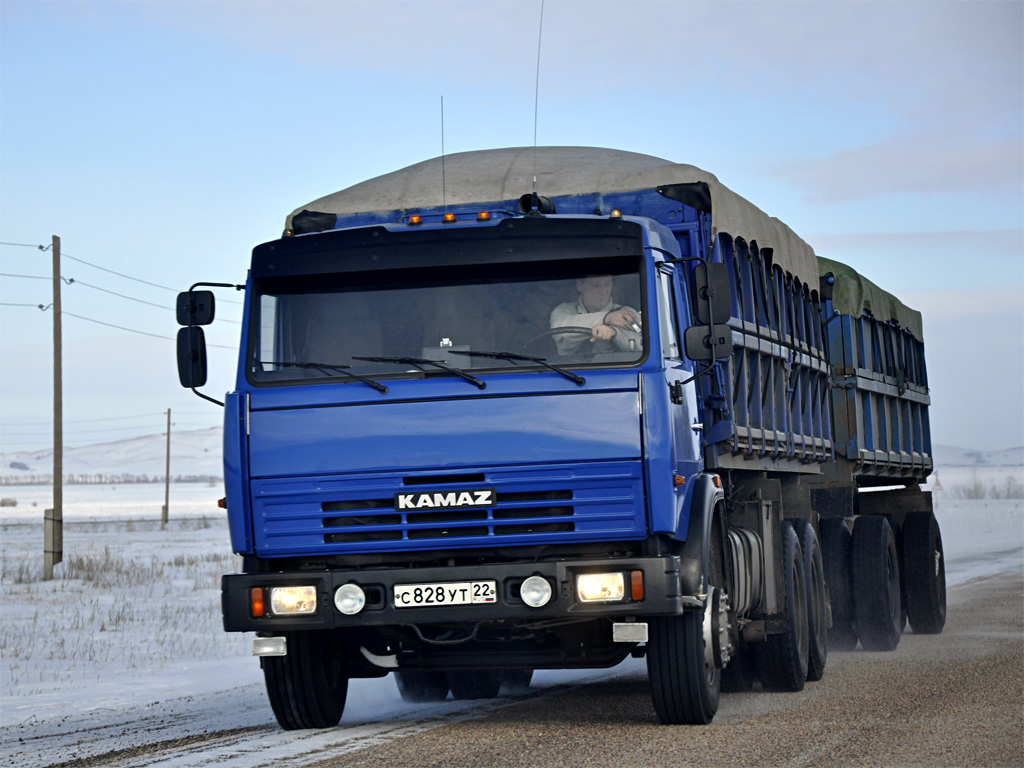 Алтайский край, № С 828 УТ 22 — КамАЗ-53215-13 [53215N]