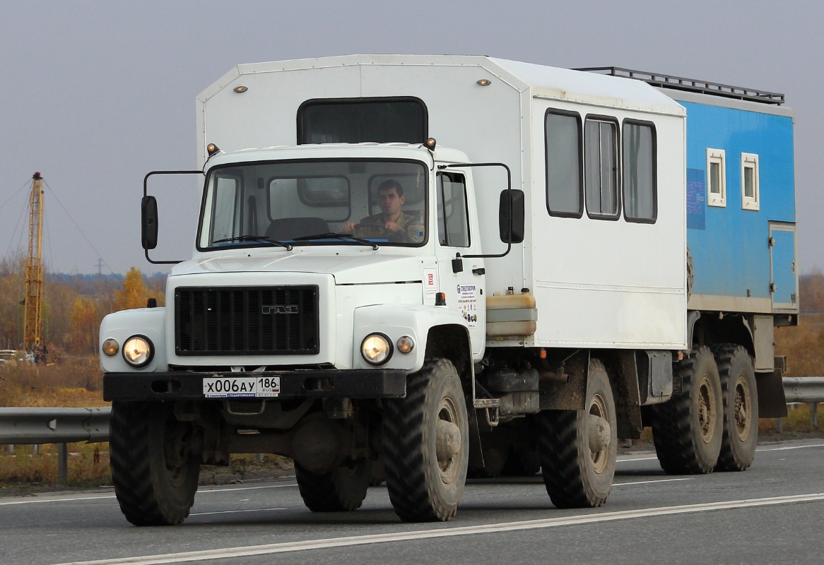 Ханты-Мансийский автоном.округ, № Х 006 АУ 186 — ГАЗ-33081 «Садко»