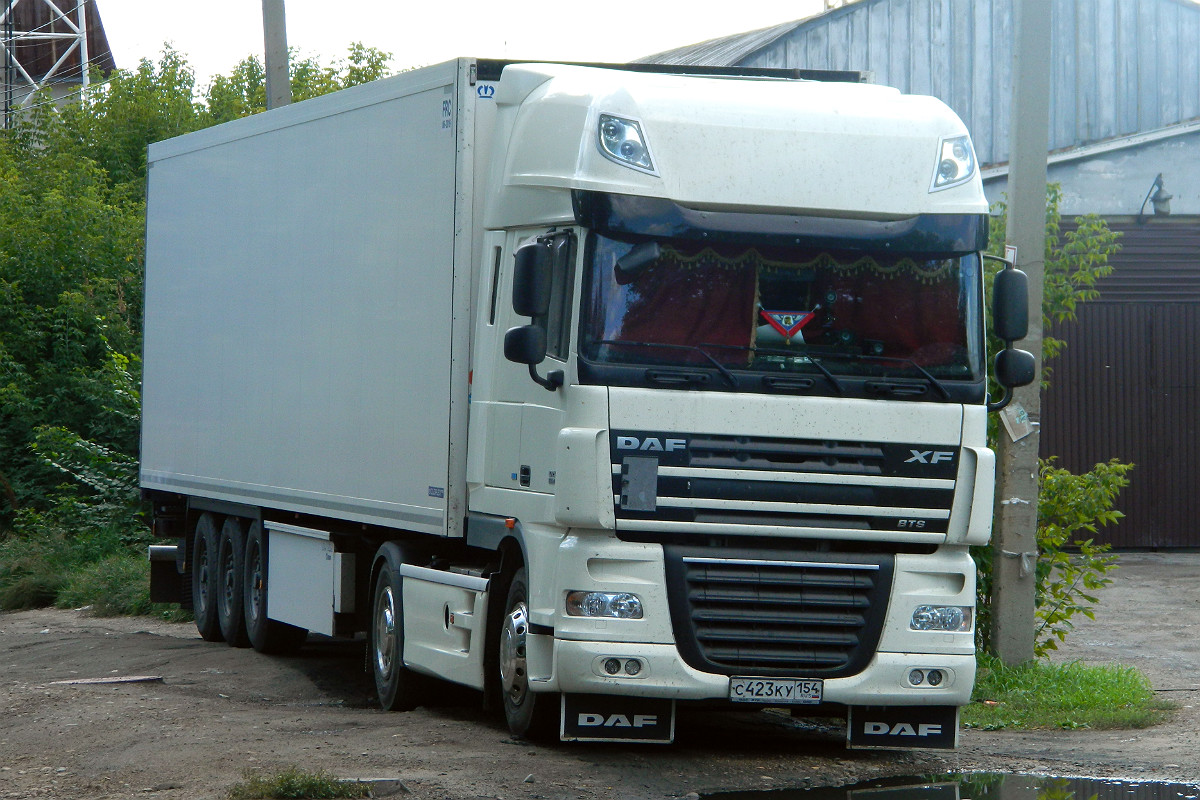 Новосибирская область, № С 423 КУ 154 — DAF XF105 FT