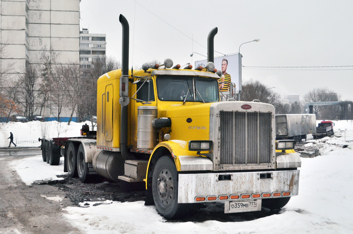 Москва, № О 359 МВ 777 — Peterbilt 359