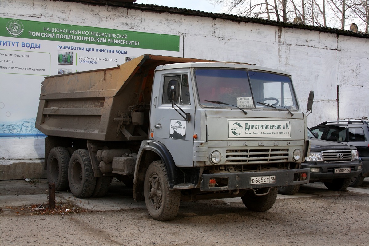 Томская область, № В 685 СТ 70 — КамАЗ-55111 [551110]