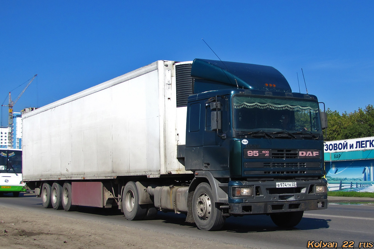 Алтайский край, № В 974 ТК 22 — DAF 95 FT