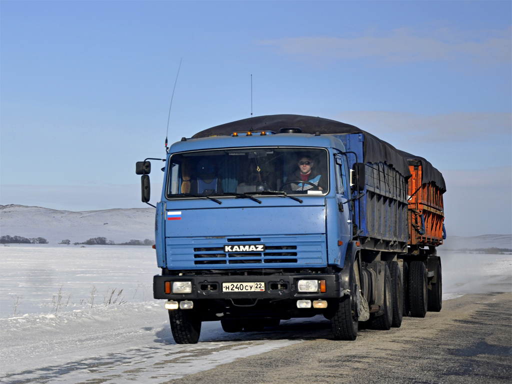 Алтайский край, № Н 240 СУ 22 — КамАЗ-53215-13 [53215N]