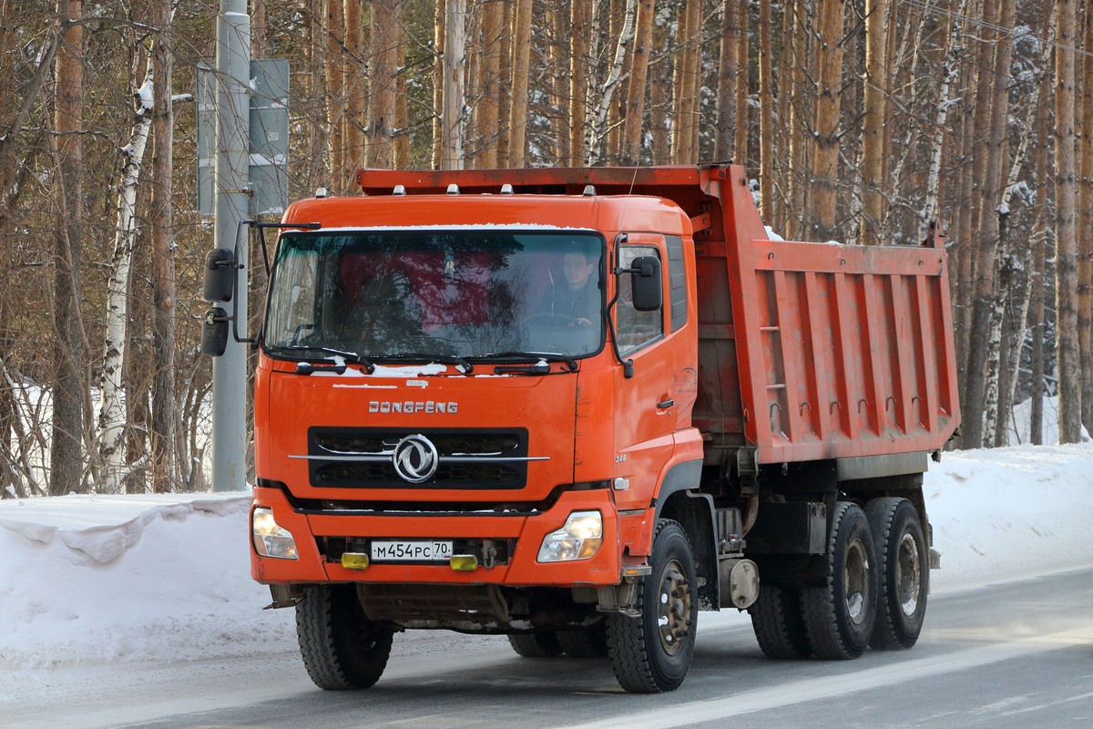 Томская область, № М 454 РС 70 — Dongfeng KC DFL3251A1