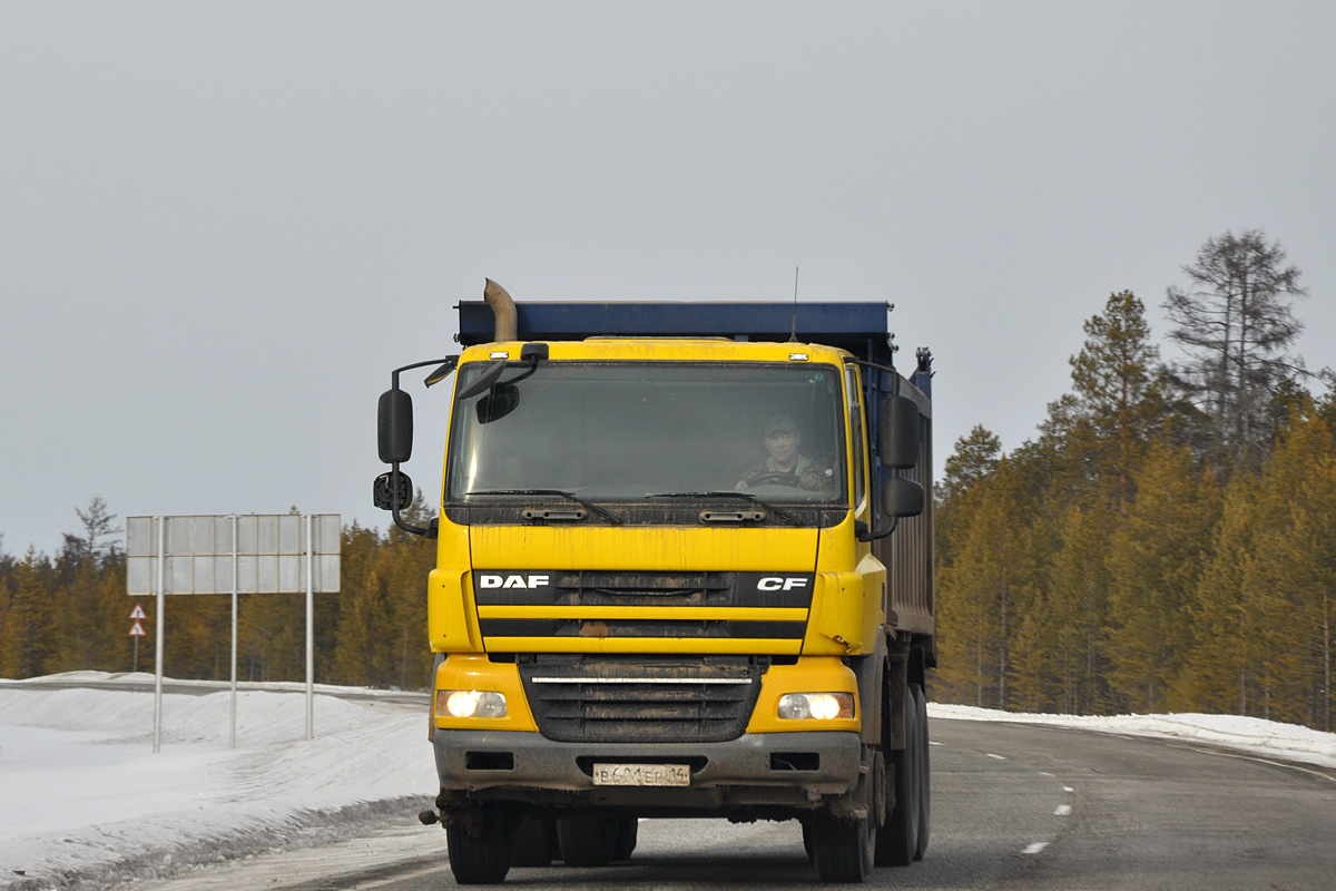 Саха (Якутия), № В 601 ЕР 14 — DAF CF85 FAT