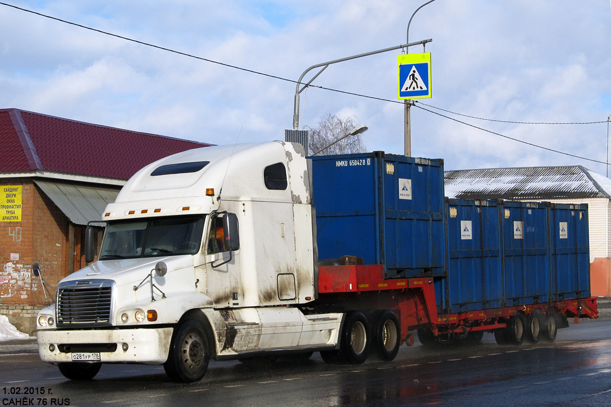 Санкт-Петербург, № О 281 УР 178 — Freightliner Century Class