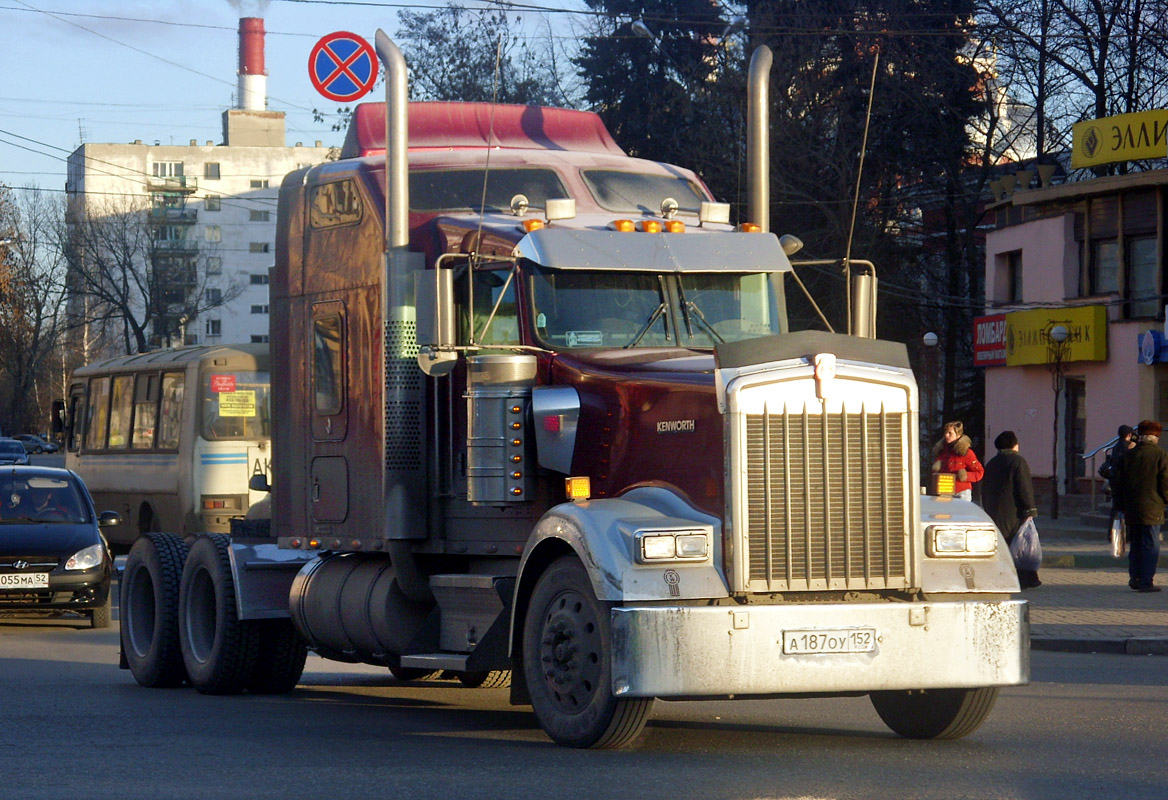 Нижегородская область, № А 187 ОУ 152 — Kenworth W900