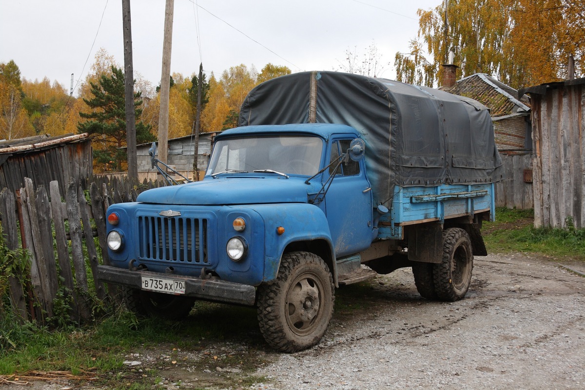 Томская область, № В 735 АХ 70 — ГАЗ-52-05