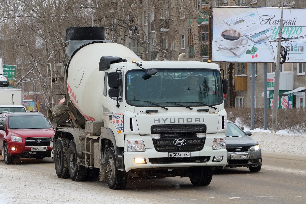 Томская область, № Н 306 СО 70 — Hyundai Power Truck HD270