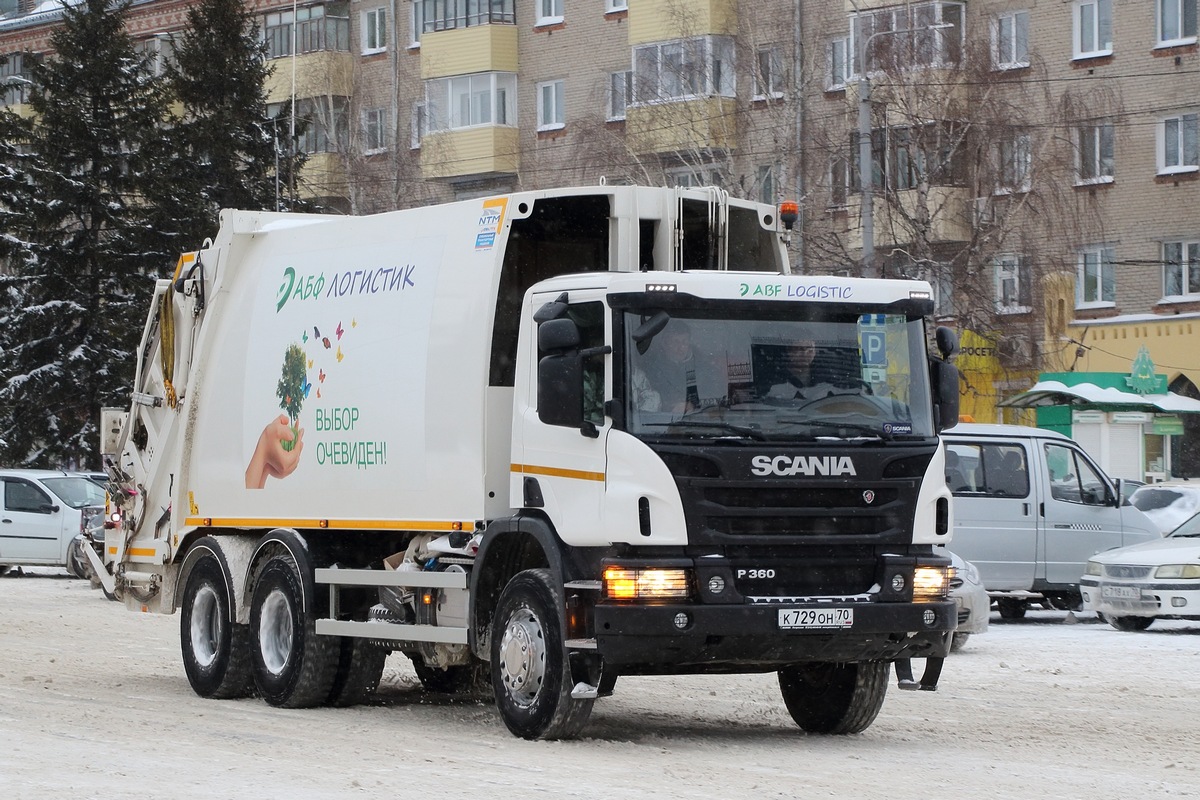 Томская область, № К 729 ОН 70 — Scania ('2011) P360