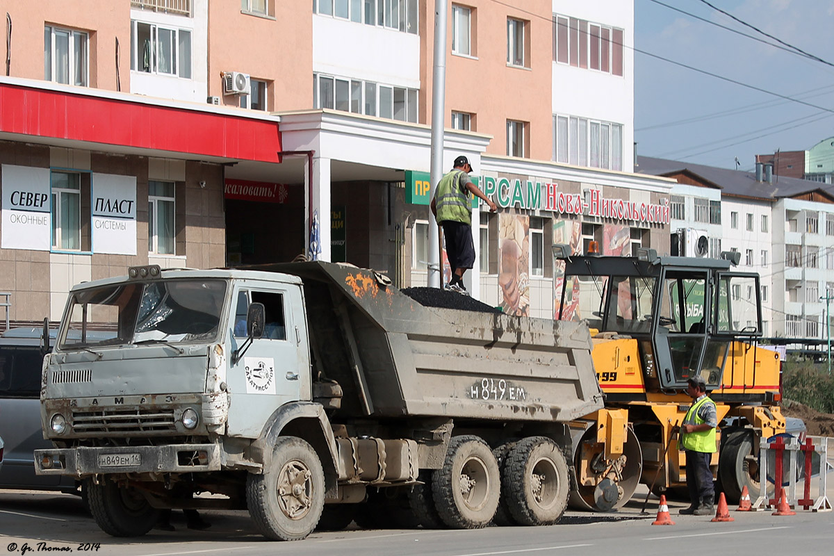 Саха (Якутия), № Н 849 ЕМ 14 — КамАЗ-55111 [551110]