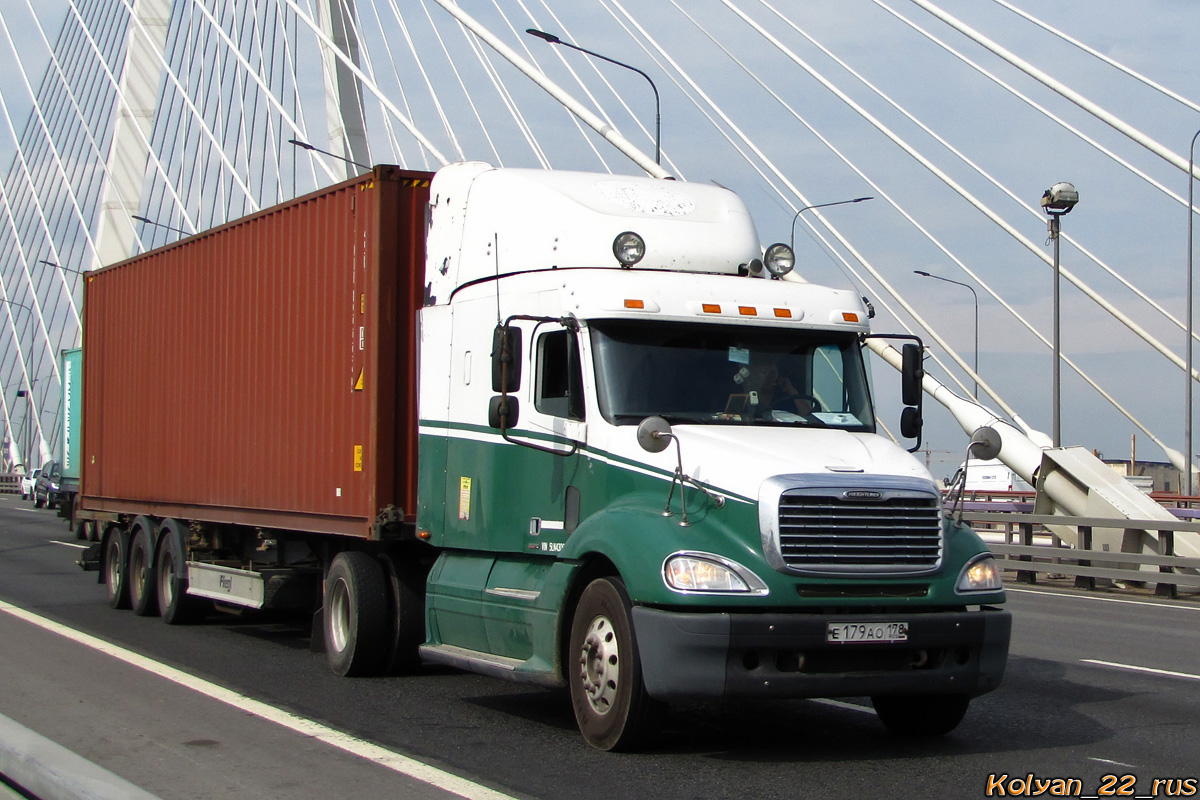 Санкт-Петербург, № Е 179 АО 178 — Freightliner Columbia