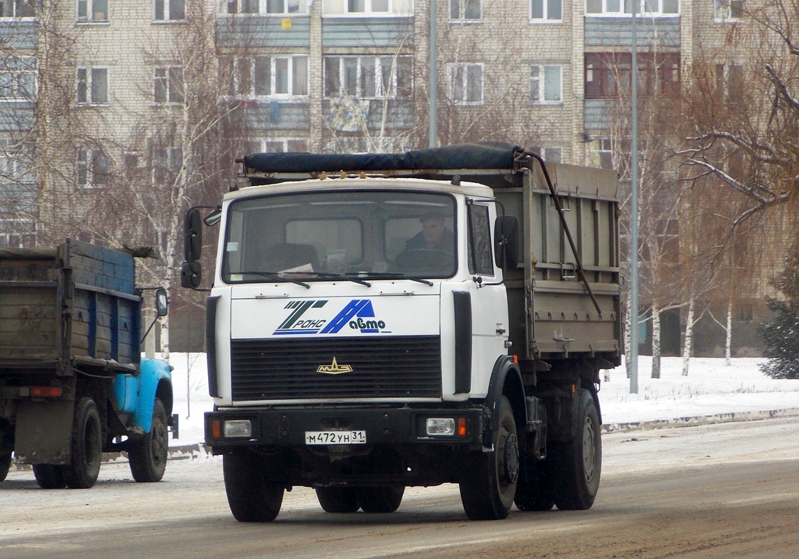 Белгородская область, № М 472 УН 31 — МАЗ-5551A2