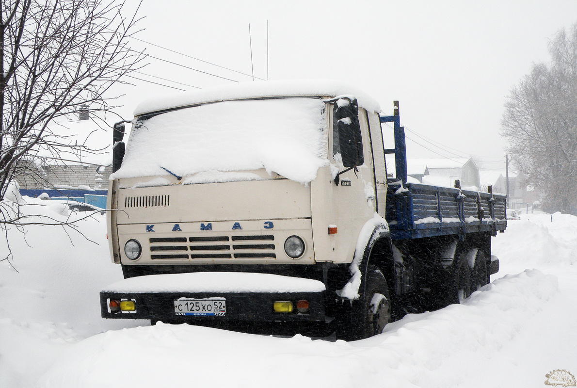 Нижегородская область, № С 125 ХО 52 — КамАЗ-53212