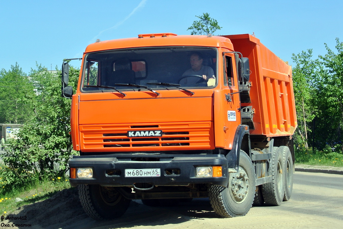 Сахалинская область, № М 680 НМ 65 — КамАЗ-65115 [651150]