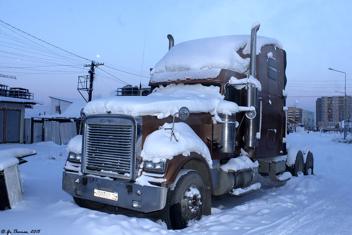 Саха (Якутия), № Х 087 ЕТ 14 — Freightliner FLD 132 Classic XL