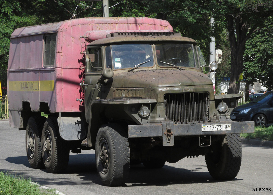 Запорожская область, № 117-73 НР — Урал-375Д