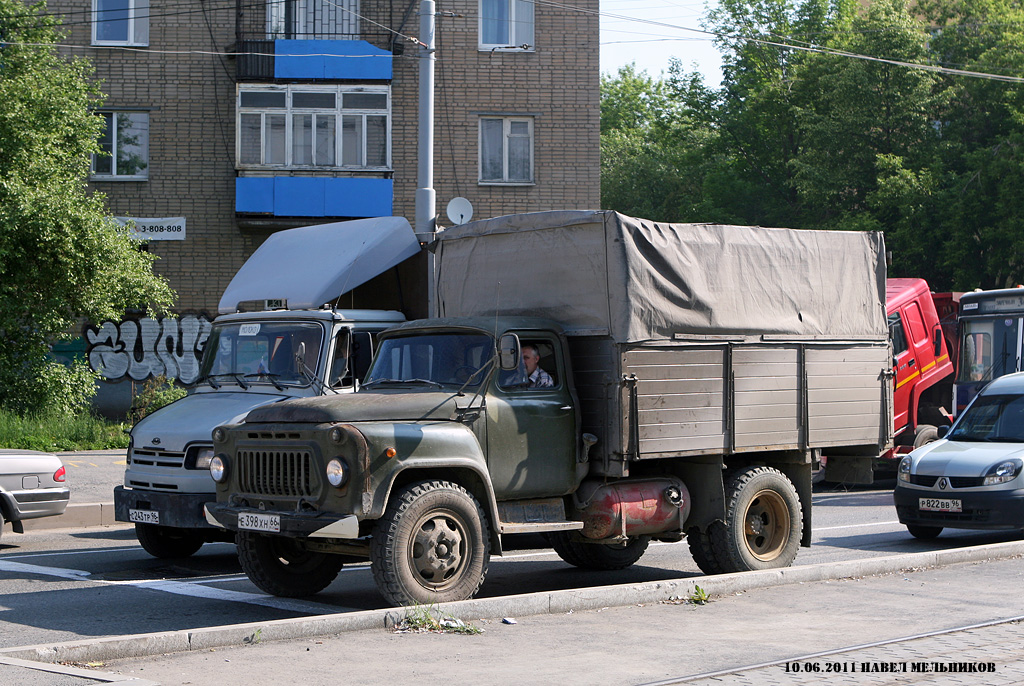 Свердловская область, № Е 398 ХН 66 — ГАЗ-52-05