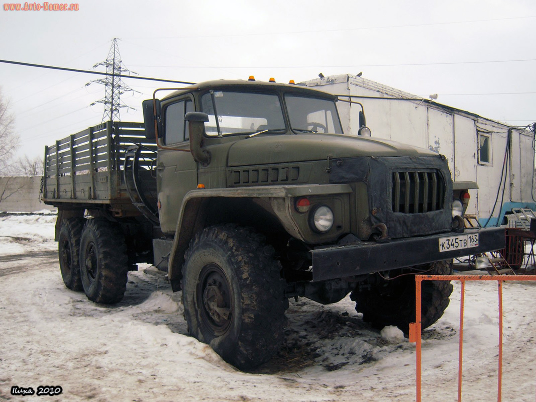 Самарская область, № К 345 ТВ 163 — Урал-4320-01