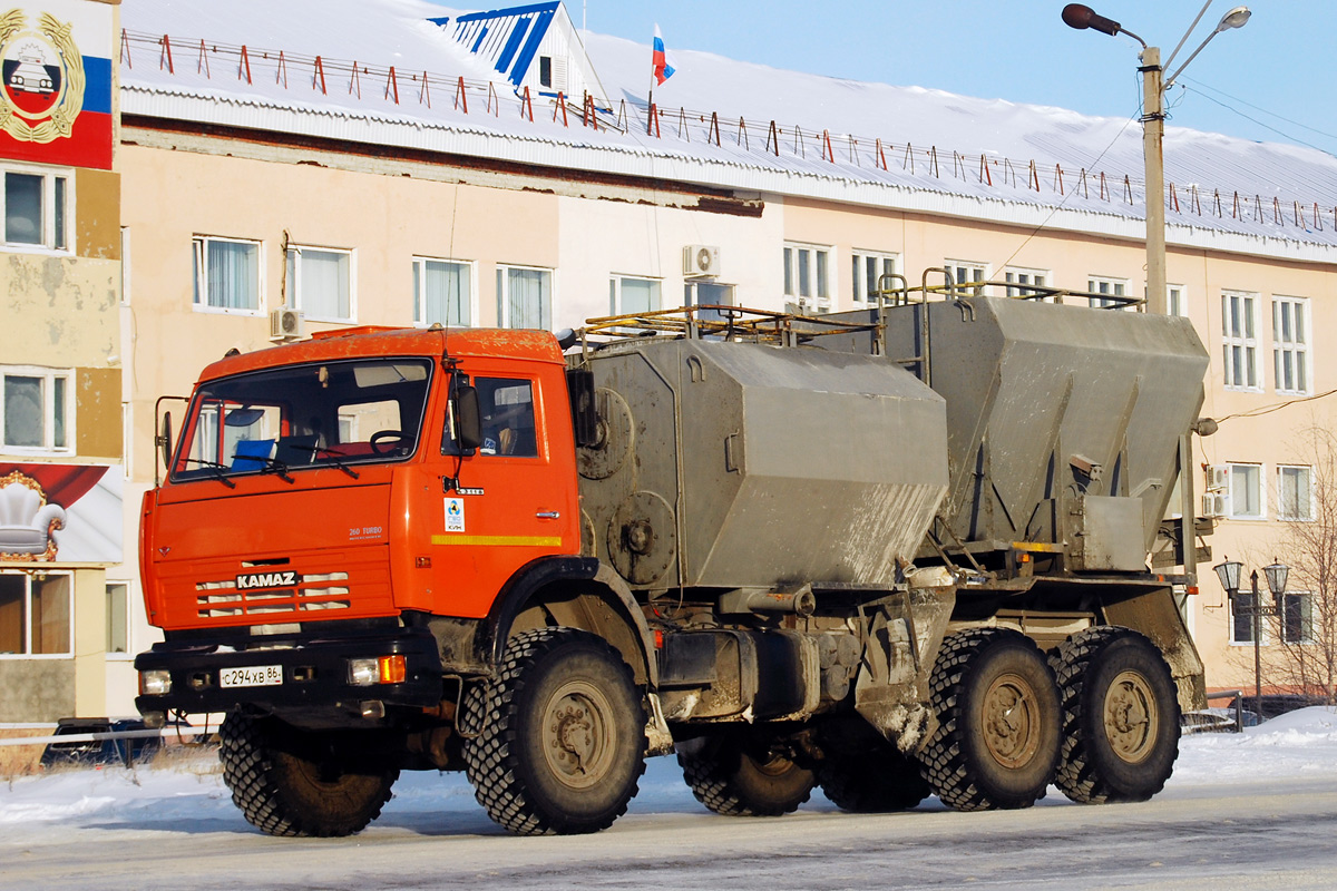 Ханты-Мансийский автоном.округ, № С 294 ХВ 86 — КамАЗ-43118-15 [43118R]